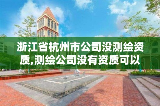 浙江省杭州市公司没测绘资质,测绘公司没有资质可以开发票吗