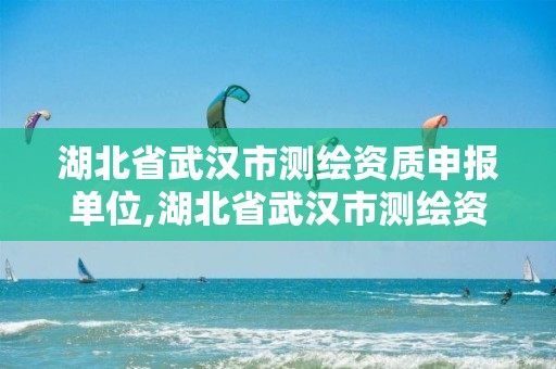 湖北省武汉市测绘资质申报单位,湖北省武汉市测绘资质申报单位有哪些