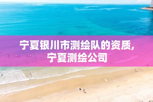 宁夏银川市测绘队的资质,宁夏测绘公司