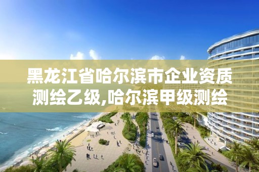 黑龙江省哈尔滨市企业资质测绘乙级,哈尔滨甲级测绘公司