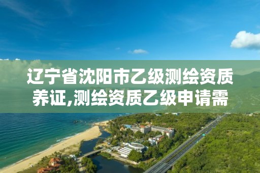 辽宁省沈阳市乙级测绘资质养证,测绘资质乙级申请需要什么条件