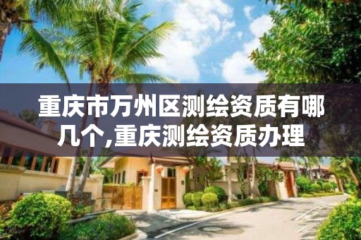 重庆市万州区测绘资质有哪几个,重庆测绘资质办理 重庆市万州区测绘资质有哪几个,重庆测绘资质办理