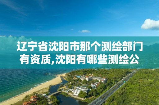 辽宁省沈阳市那个测绘部门有资质,沈阳有哪些测绘公司招聘。