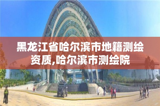 黑龙江省哈尔滨市地籍测绘资质,哈尔滨市测绘院