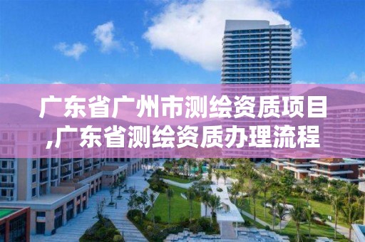 广东省广州市测绘资质项目,广东省测绘资质办理流程