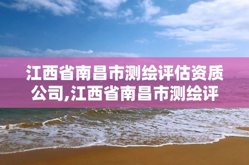 江西省南昌市测绘评估资质公司,江西省南昌市测绘评估资质公司有几家