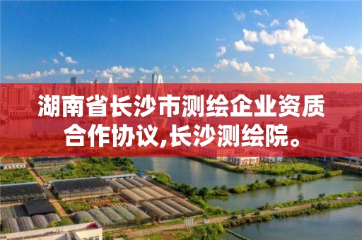 湖南省长沙市测绘企业资质合作协议,长沙测绘院。