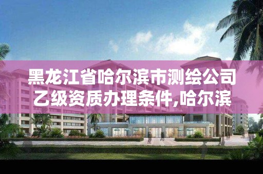 黑龙江省哈尔滨市测绘公司乙级资质办理条件,哈尔滨测绘有限公司