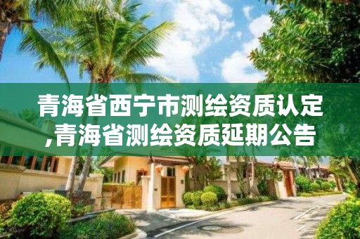 青海省西宁市测绘资质认定,青海省测绘资质延期公告