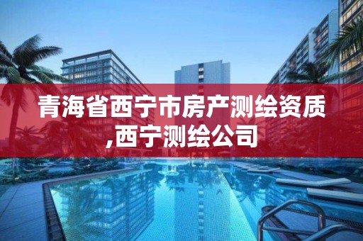 青海省西宁市房产测绘资质,西宁测绘公司