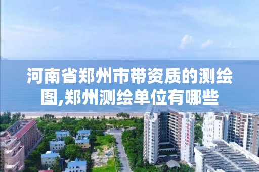 河南省郑州市带资质的测绘图,郑州测绘单位有哪些