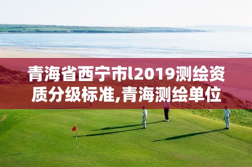 青海省西宁市l2019测绘资质分级标准,青海测绘单位。