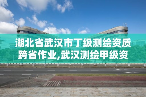 湖北省武汉市丁级测绘资质跨省作业,武汉测绘甲级资质公司