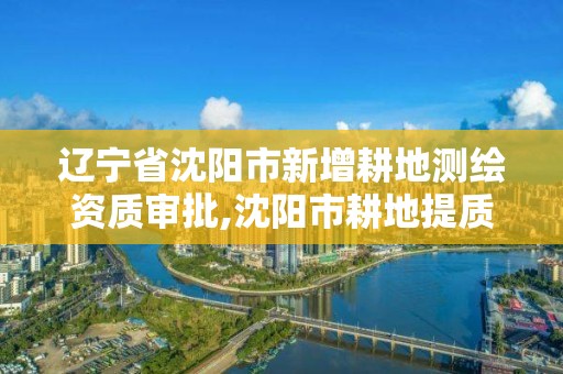 辽宁省沈阳市新增耕地测绘资质审批,沈阳市耕地提质改造工作流程