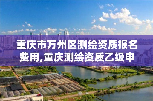 重庆市万州区测绘资质报名费用,重庆测绘资质乙级申报条件