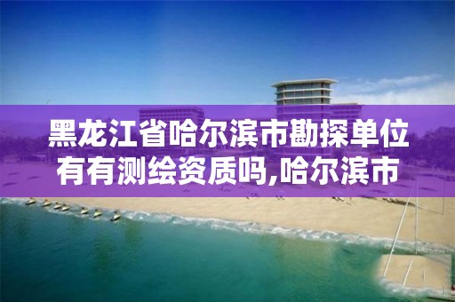 黑龙江省哈尔滨市勘探单位有有测绘资质吗,哈尔滨市测绘公司。