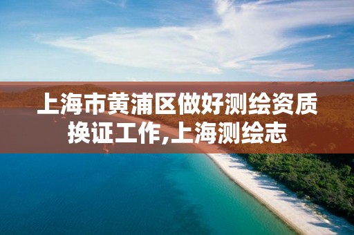 上海市黄浦区做好测绘资质换证工作,上海测绘志