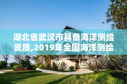 湖北省武汉市具备海洋测绘资质,2019年全国海洋测绘甲级资质单位