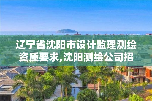 辽宁省沈阳市设计监理测绘资质要求,沈阳测绘公司招聘信息最新招聘