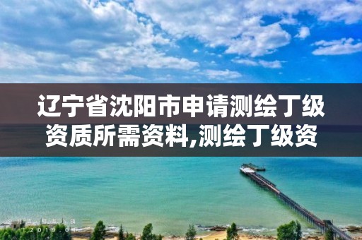 辽宁省沈阳市申请测绘丁级资质所需资料,测绘丁级资质人员条件