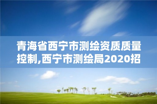 青海省西宁市测绘资质质量控制,西宁市测绘局2020招聘