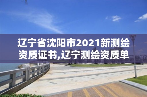 辽宁省沈阳市2021新测绘资质证书,辽宁测绘资质单位。