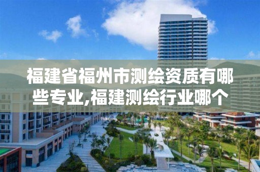 福建省福州市测绘资质有哪些专业,福建测绘行业哪个待遇最好