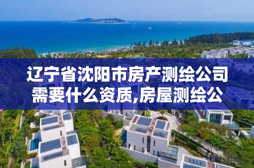 辽宁省沈阳市房产测绘公司需要什么资质,房屋测绘公司。