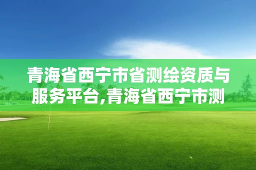 青海省西宁市省测绘资质与服务平台,青海省西宁市测绘院