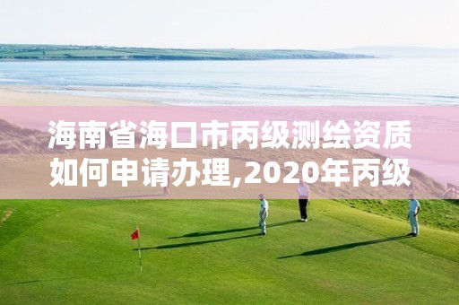 海南省海口市丙级测绘资质如何申请办理,2020年丙级测绘资质会取消吗。