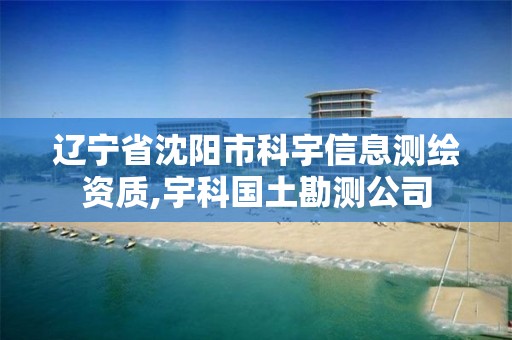 辽宁省沈阳市科宇信息测绘资质,宇科国土勘测公司