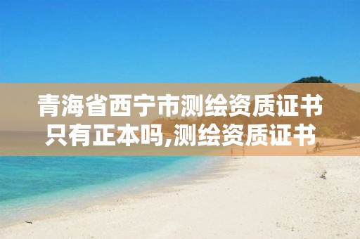 青海省西宁市测绘资质证书只有正本吗,测绘资质证书有效期几年。