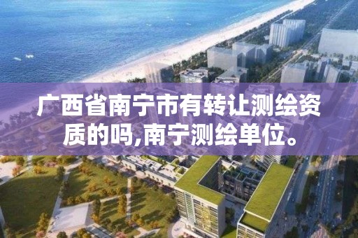 广西省南宁市有转让测绘资质的吗,南宁测绘单位。