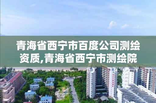 青海省西宁市百度公司测绘资质,青海省西宁市测绘院。