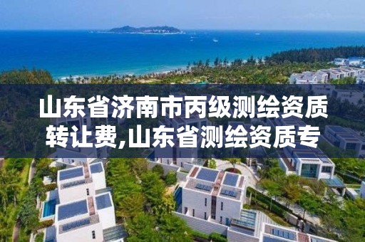 山东省济南市丙级测绘资质转让费,山东省测绘资质专用章 丁级