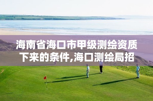 海南省海口市甲级测绘资质下来的条件,海口测绘局招聘