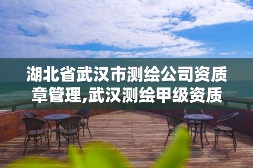 湖北省武汉市测绘公司资质章管理,武汉测绘甲级资质公司