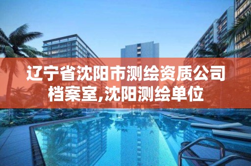 辽宁省沈阳市测绘资质公司档案室,沈阳测绘单位