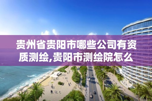 贵州省贵阳市哪些公司有资质测绘,贵阳市测绘院怎么样