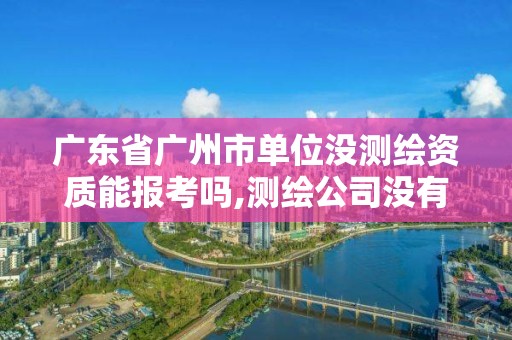 广东省广州市单位没测绘资质能报考吗,测绘公司没有资质可以开展业务吗。