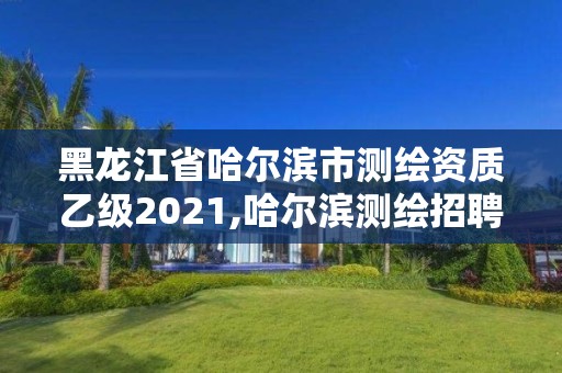 黑龙江省哈尔滨市测绘资质乙级2021,哈尔滨测绘招聘