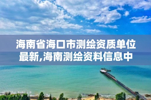 海南省海口市测绘资质单位最新,海南测绘资料信息中心