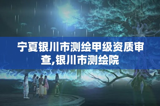 宁夏银川市测绘甲级资质审查,银川市测绘院