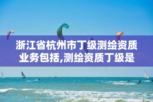 浙江省杭州市丁级测绘资质业务包括,测绘资质丁级是什么意思