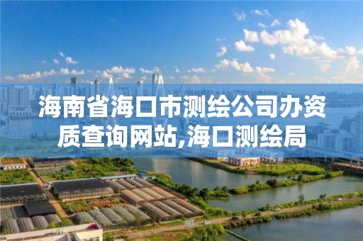 海南省海口市测绘公司办资质查询网站,海口测绘局