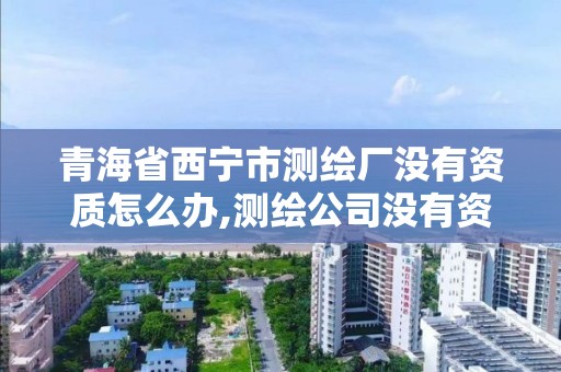 青海省西宁市测绘厂没有资质怎么办,测绘公司没有资质可以开发票吗。