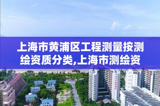 上海市黄浦区工程测量按测绘资质分类,上海市测绘资质单位名单。