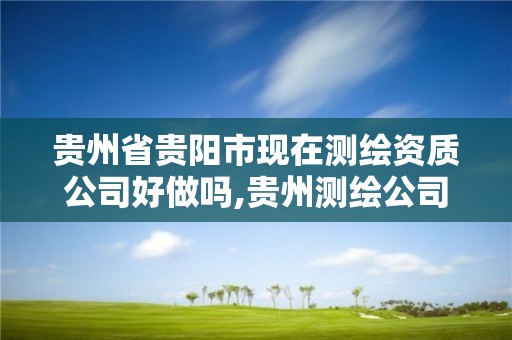 贵州省贵阳市现在测绘资质公司好做吗,贵州测绘公司排名待遇