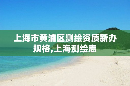 上海市黄浦区测绘资质新办规格,上海测绘志