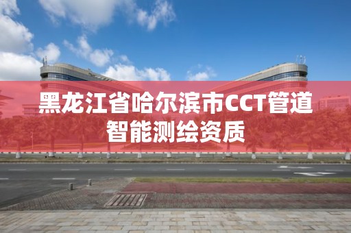 黑龙江省哈尔滨市CCT管道智能测绘资质